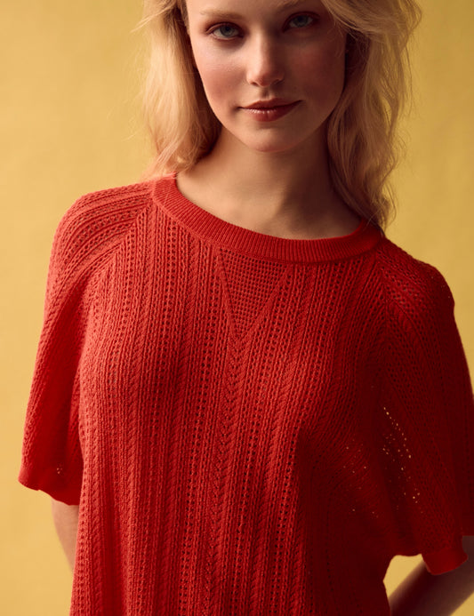 Cameron Pointelle Tee