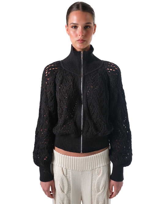 Finley Open Knit Jacket
