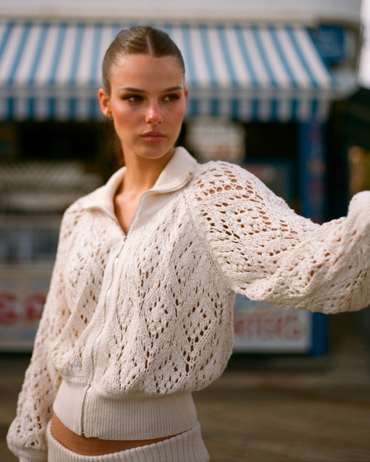 Finley Open Knit Jacket
