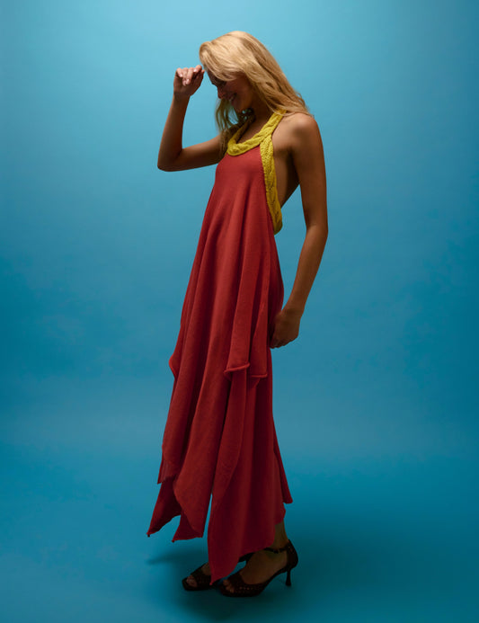 Emery Open Back Dress