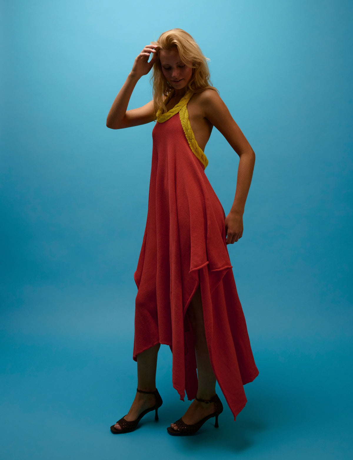 Emery Open Back Dress