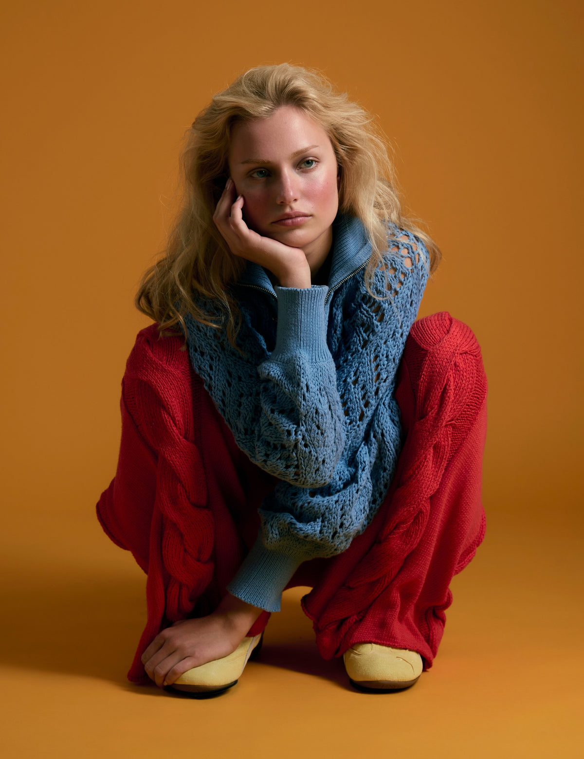 Finley Open Knit Jacket