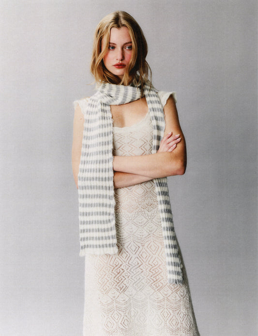 Rory Striped Scarf
